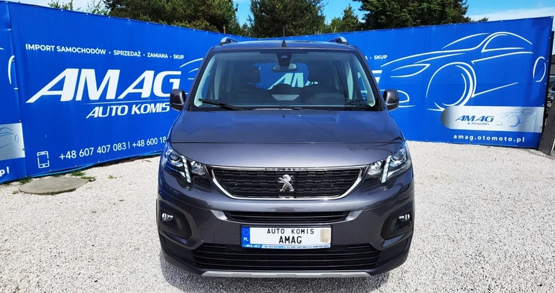 Peugeot Rifter cena 85900 przebieg: 58244, rok produkcji 2018 z Gościno małe 407